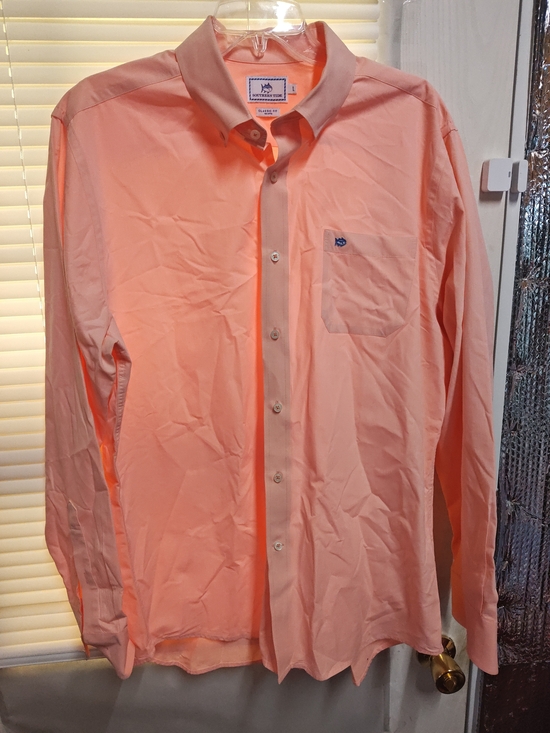 Southern Tide Other - Southern Tide Men's Peach Button-Down Classic Fit Shirt